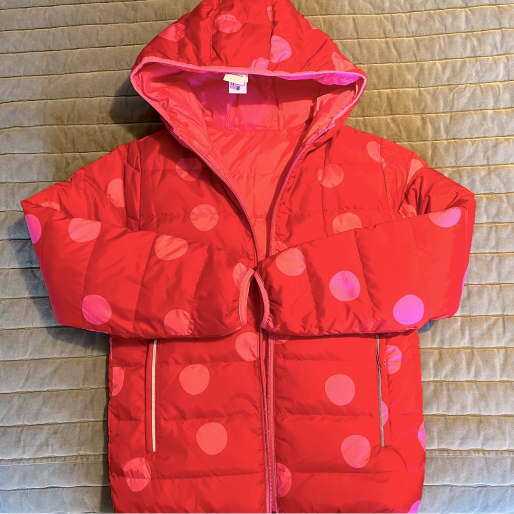 Hanna Andersson puffy reversible coat NWT